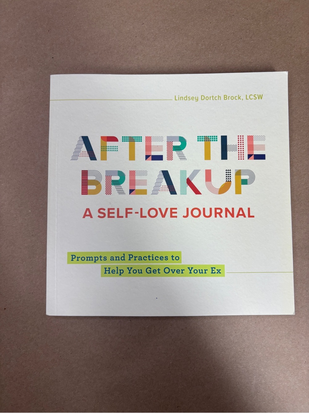 After the Breakup Book/Journal